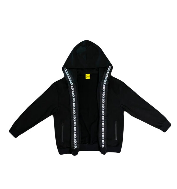 MANEY EMBROIDERED ZIP-UP HOODIE - Image 2